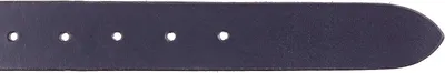 Produktbild von Prato Gürtel G05 mit Runder Schnalle shiny black 100 cm