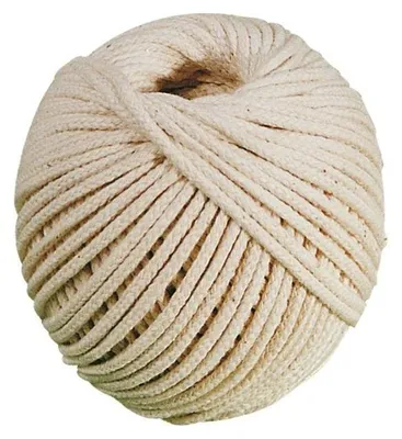 Produktbild von Kordel Baumwollgeflecht 40m Drahtdurchmesser 2mm