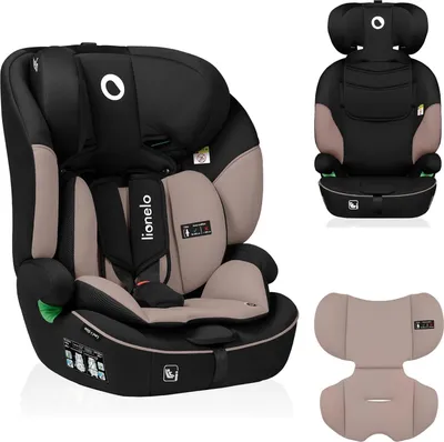 Produktbild von Sicherer Autositz Gruppe 1/2/3 mit verstellbarer Kopfstütze und Memory Foam, geeignet für Kinder von 76-150 cm