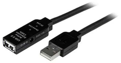 Immagine prodotto di Cavo USB Startech USB2AAEXT25M Nero