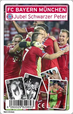 Produktbild von Teepe Verlag 22596921 - Kartenspiel FC Bayern München - Schwarzer Peter