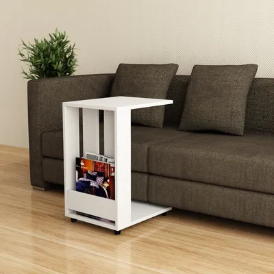 Produktbild von Skye Decor, Edi- Edi DTE, Weiß, Couchtische, 60x37x45 cm, 100% Melaminbeschichtete Partikelplatte