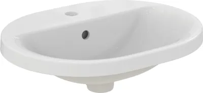 Produktbild von Ideal Standard IDS Einbauwaschtisch CONNECT oval 550mm weiß I+
