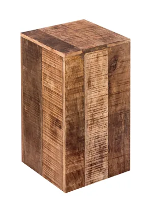 Produktbild von Blumensäule Hocker Pflanzenständer Beistelltisch 50 cm quadratisch