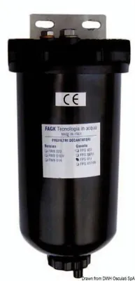 Obrázok produktu pre Náhradný filter pre 3/8" predfilter, 1 kus