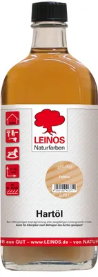 Produktbild von LEINOS Holzöl 250 ml | Hartöl Farblos für Tische Möbel Arbeitsplatten | Teak Eiche Möbelöl für effektive Versiegelung und langanhaltenden Schutz im Innenbereich