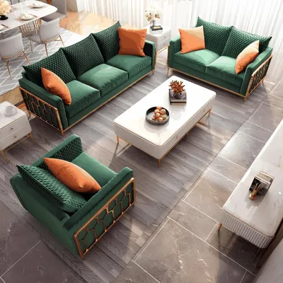 Produktbild von Sofa Leder Couch Polster Sitz 3+1 Sitzer Garnitur Design Couchen Sofas Gruppe