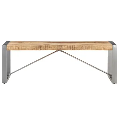 Immagine prodotto di Tavolino da Salotto 120x60x40 cm in Legno di Mango Grezzo