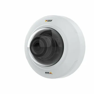 Produktbild von AXIS M42 Network Camera Series M4216-V - Netzwerk-Überwachungskamera - Kuppel - Farbe (Tag&Nacht) - 2304 x 1728 - feste Irisblende - verschiedene Brennweiten - Audio - LAN 10/100 - MPEG-4, MJPEG, H.264, AVC, HEVC, H.265, MPEG-4 Part 10, MPEG-H Part 2 - PoE