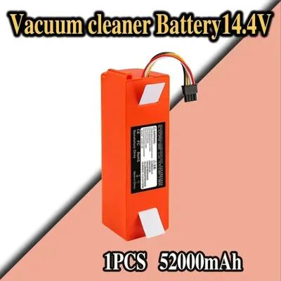 Image de Batterie de remplacement pour aspirateurs robots - Batterie lithium-ion - 14,4V - 5200mAh - Compatible avec les modèles S50, S51, S55, S5 Max, S6