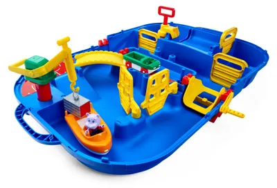 Produktbild von AquaPlay - LockBox - Wasserbahn als Transportkoffer mit 27 Teilen, Spieleset ink