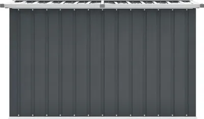 Produktbild von vidaXL Záhradný box sivý 149x99x93 cm