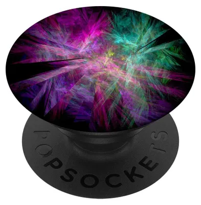 Zdjęcie produktu dla Uchwyt do telefonu PopSockets, model "Fun", w kolorach różowym i zielonym