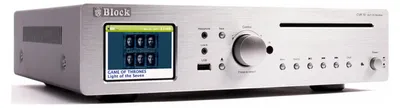 Zdjęcie produktu dla Zestaw BLOCK Internet-Receiver z odtwarzaczem CD, w zestawie głośniki CVR-10, model S250si