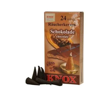 Produktbild von KNOX - Räucherkerzen Räucherkegel Gr. M - Schokolade