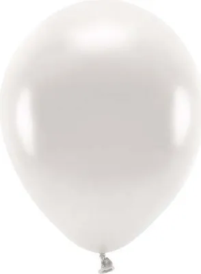 Produktbild von Öko-Luftballons 26cm metallic, perlmutt (1 Packung / 100 Stück)