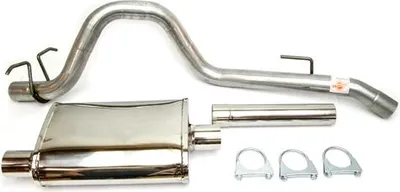 Zdjęcie produktu dla Sportowy układ wydechowy 2,5 l. Zestaw wydechowy Flow Weld ze stali nierdzewnej Jeep Wrangler YJ 87-95