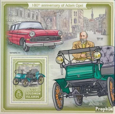 Produktbild von Briefmarken Salomoninseln 2017 Mi Block 608 (kompl. Ausg.) postfrisch AdamOpel