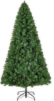 Productafbeelding van Kunstkerstboom - PVC Kerstboom - Hoogte 1,8 m - Met 1250 Takpunten - Metalen Standaard - Levensecht