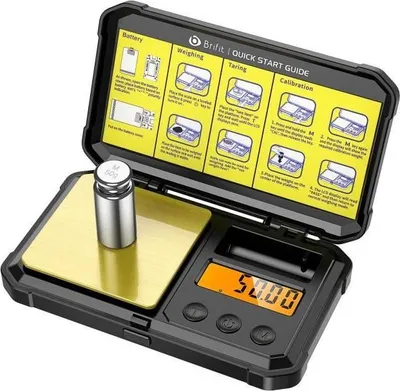 Produktbild von Hochpräzisionswaage, Schmuckwaage, Küchenwaage, 200 g/0,01 g, für Küche, Schmuck, Labor – Schwarz