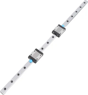 Obrázok produktu pre 1ks 400mm MGN12 Miniatúrne lineárne koľajnice Vodiaca koľajnica 12mm šírka 2ks MGN12B Posuvné bloky