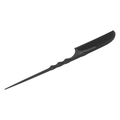 Obrázok produktu pre Hrebeň na chvost Profesionálny tepelne odolný kadernícky stylingový hrebeň pre všetky typy vlasov BlackPP-801