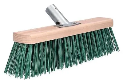 Zdjęcie produktu dla Miotła ulicówka drewniana do zamiatania kostki brukowej 60 cm