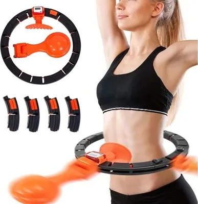 Produktbild von Intelligenter Hula Hoop (Orange-Schwarz)