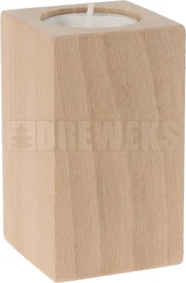 Produktbild von Buchenkerzenständer 10cm