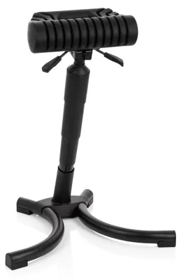 Obrázok produktu pre hjh OFFICE ergonomická stolička TOP WORK 33 na sedenie a státie, pracovná stolička výškovo nastaviteľná do 150 kg, výška sedadla 65 - 82 cm tvrdá pena