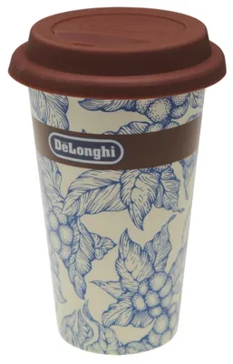 Produktbild von De’Longhi DLSC064, Blau, Braun, Keramik, Silikon, Kaffee, 300 ml
