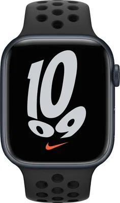 Produktbild von APPLE Watch Series 7 NIKE 41mm A2476 GPS Cellular Midnight Alu - Black Sport -   /