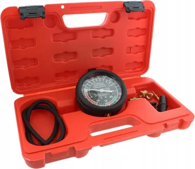 Produktbild von KRAFT&DELE | Vakuumtester, Vakuumpumpe, Benzinpumpentester, Unterdruck Tester, Benzinpumpe mit Schlauch, Manometer