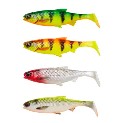 Zdjęcie produktu dla Savage Gear 3D River Roach Dark Water Mix Firetiger-Golden Ambulance-Red Head-Lemon Roach 12 cm 17 g Przynęta
