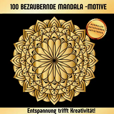 Produktbild von Magische Mandalas - 100 kunstvolle Motive für Erwachsene