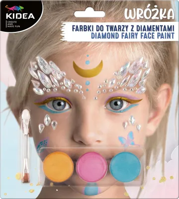 Obrázek produktu pro Kidea Barvy na obličej Víla s diamanty