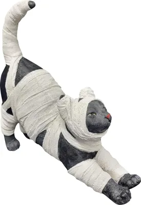 Produktbild von Dekofigur Katzen Mumie 27 cm bunt