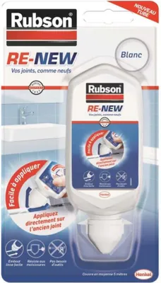 Imagen del producto de RUBSON, sellador blanco para cocinas y baños, 80 ml