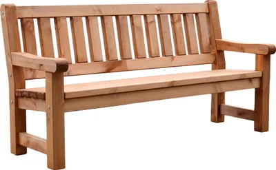 Produktbild von Garden Pleasure Gartenbank Allgäu 960362 braun Holz 184,0 cm