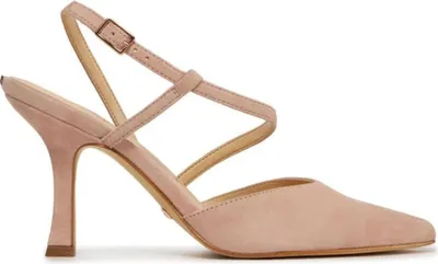 Produktbild von Elegante Guess Saply Damen-Sandalen mit Absatz in Beige, Größe 38 EU