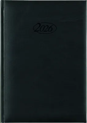 Produktbild von Buchkalender 2026 / Chefkalender / Farbe: schwarz