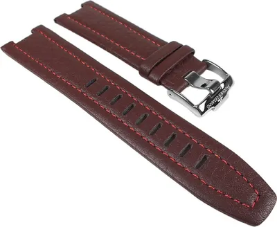 Produktbild von Jacques Lemans Dover Ersatzband Leder mit Kontrastnaht 1-1484, Farbe:braun