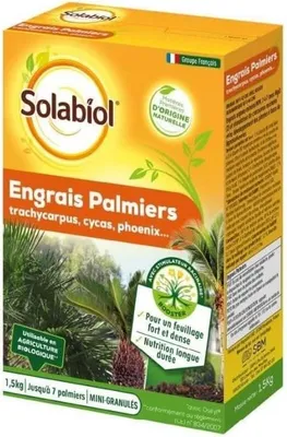 Produktbild von Palmen- und Mittelmeerpflanzendünger, 1,5kg, Für bis zu 7 Palmen, Starkes und Dichtes Blattwerk
