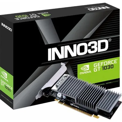 Zdjęcie produktu dla Karta graficzna INNO3D NVIDIA GeForce GT 1030, bez wentylatora, 2 GB, model N1030-1SDV-E5BL