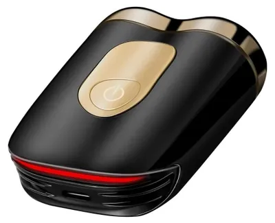 Imagen del producto de Afeitadora eléctrica Skyworth para hombre, IPX7, apta para uso en seco y húmedo, 8000 RPM, cabezal de corte magnético, láminas dobles, 60 minutos de autonomía, carga rápida de 1 hora, USB-C, color negro