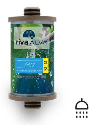 Produktbild von rivaALVA Kalk SLIM Duschfilter | Ersatzkartusche