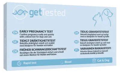 Zdjęcie produktu dla Zestaw do testu ciąży dla zwierząt - Szybki test domowy dla psów i kotów