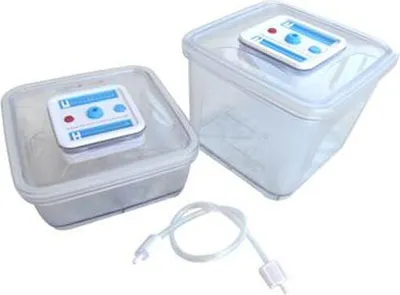 Immagine prodotto di GASTROBACK 46111 Set di contenitori 2 pezzi quadrati per sigillatrice sottovuoto 46008