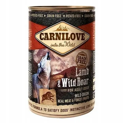 Obrázok produktu pre Konzerva pre psov Carnilove Lamb & Wild Boar 400 g