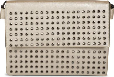 Produktbild von styleBREAKER Clutch mit Nieten, Abendtasche, Schulterriemen, Trageschlaufe, Schultertasche, Damen 02012227